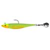Leurre Souple Armé Delalande Zand Fat Spin - 7Cm - Fire Tiger Pailleté