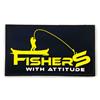Scratch Interchangeable Fishxplorer Pour Casquette / Bonnet Silicone 3D - Fisher With Attitude - Noir
