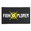 Scratch Interchangeable Fishxplorer Pour Casquette / Bonnet Silicone 3D - Fishxplorer - Noir