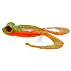 Leurre Souple Gunki Bull Frog 100 - 10Cm - Par 2 - Fluo Chartreuse Pepper