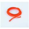 Oeil Tof Chainette Metallique - Fluo Orange - 2.5Mm