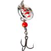 Cuiller Tournante Gunki Dots Spotted 2H - 3.80G - Full Silver-Red