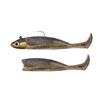 Kit Leurre Souple Armé Fiiish Combo Master Shad 75 + Tête Plombée Heavy - Gold Minnow