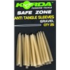 Manchons Anti Tangle Korda Hooklink Sleeve - Gravel