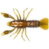 Leurre Souple Live Target Unrigged Crawfish 3,8 - 9.7Cm - Par 5 - Green Brown