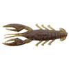 Leurre Souple X Zone Lures Scented Stealth Craw - 6.5Cm - Par 6 - Green Pumpkin Black Flakes