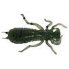 Appat Artificiel Volkien Insekt - 4Cm - Par 20 - Green Pumpkin Black
