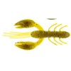 Leurre Souple American Baitworks Zaga Craw Baitfuel - 5Cm - Par 6 - Green Pumpkin Chart