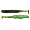 Leurre Souple Issei Caramel Shad 3,5 - 8,9Cm - Par 8 - Green Pumpkin-Chartreuse