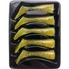 Spare Tail Headbanger Shad 11 Replacement Tails - Pack Of 5 - Hs-11-Rt-Gs