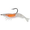 Pre-Rigged Soft Lure Hart Glow Shrimp - 5.5Cm - Pack Of 3 - Ihgs1203