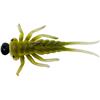 Leurre Souple Armé Delalande Larva - 4Cm - Par 2 - Jaune Ayu