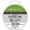 Nylon Korum Limitless Low Stretch Feeder Line - 300M - K0390023