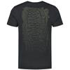 T-Shirt Uomo Korda Caley Tee Burgandy Blk Print - Kcl339