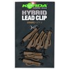 Clip Plombs Carpe Korda Hybrid Lead Clips - Khcg