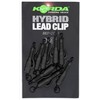 Clip Plombs Carpe Korda Hybrid Lead Clips - Khcs