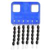 Perle Zebco Silicon Stopper Oval - L - Noir