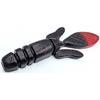 Soft Lure 10Ftu L.A. Kingrotter - 11.4Cm - Pack Of 6 - La.-4.5-#3Black/Red
