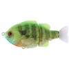 Leurre Coulant Deps Tiny Bullshooter Shudder Tail - 10Cm - Lime Back Gill
