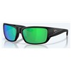 Lunettes Polarisantes Costa Schoolie 580P - Matte Black / Green Miror