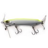 Leurre De Surface Kaesu Otter - 8Cm - Matte Chartreuse Silver