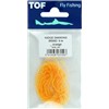 Tinsel Tof Midge Diamond Braid - Mdb - Orange