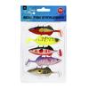 Leurre Souple Mikado Real Fish Stickleback - 5Cm - Par 5 - Mix