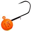 Tête Plombée Monkey Lures - Orange/Jaune - Par 3 - Monkeyhookor2/0-003