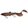 Leurre Souple Armé Westin Bullteez Curltail Inline - 33Cm - Motoroil Burbot