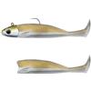 Soft Lure Kit Pre Rigged Fiiish Combo Master Shad 100 70 + Jig Head Search - Ms4521