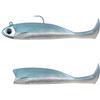 Soft Lure Kit Pre Rigged Fiiish Combo Master Shad 125 70 + Jig Head Search - Ms4532