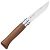 Couteau Opinel Tradition Lx Inox - N°08 - Noyer - Longueur 8.5Cm