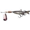 Cuiller Tournante Evia Minnow Mod 11Bis Naturel - Argent Points Rouges - N°1