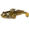 Leurre Souple Armé Zman Gobius 3'' 1/2Oz - 7.6Cm - Natural Goby