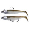 Kit Leurre Souple Armé Gunki G'bump Swm 125 Ready Pack - 12.5Cm - Par 2 - Natural Smelt