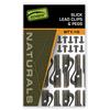 Clip Plomb Fox Edges Slik Lead Clip + Pegs - Natural