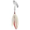 Cuiller Tournante Panther Martin Classic Muskie Pmmkc - Nickel White Red - 21.2G