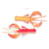 Esca Artificiale Morbida Crazy Fish Nimble Anti Tique Cachi - Pacchetto Di 5 - Nimble4-13D