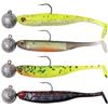 Soft Lures Kit Fox Rage Ultra Uv Micro Tiddler Fast Loaded Lure Pack - Nmc060