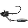 Tête Plombée Bkk Refrax Jig Underspin - Noir - 3.5G