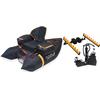 Float Tube Devaux Kayak Tube Cap-V2000 - Noir + Kit (Palmes, Pompe Et Porte-Cannes)