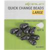 Perle Korum Quick Change Beads - Par 10 - Noir - Large