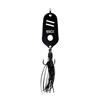 Cuiller Ondulante Zeck Blinker Jörg Octo Spoon - 65G - Noir