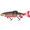 Pre-Rigged Soft Lure Fox Rage Replicant Realistic Trout Jointed Shallow 14Cm - Nre055