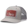 Casquette Orvis Ripstop Covert Trucker - Gris/Paprika - Or2zre8900