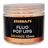 Bouillette Flottante Starbaits Fluo Pop Ups - Orange - 12Mm