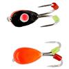 Leurre Mikado Ice Bug - 4Cm - Par 4 - Orange-Black