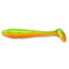 Leurre Souple Crazy Fish Vibro Fat - 10Cm - Par 4 - Orange Chart