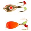 Leurre Mikado Ice Bug - 4Cm - Par 4 - Orange-Gold