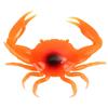 Leurre Souple Ragot Crab S - Orange